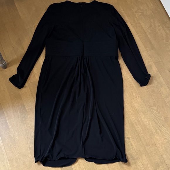 Armani Collezioni Black Long Sleeve Dress - Picture 7 of 7